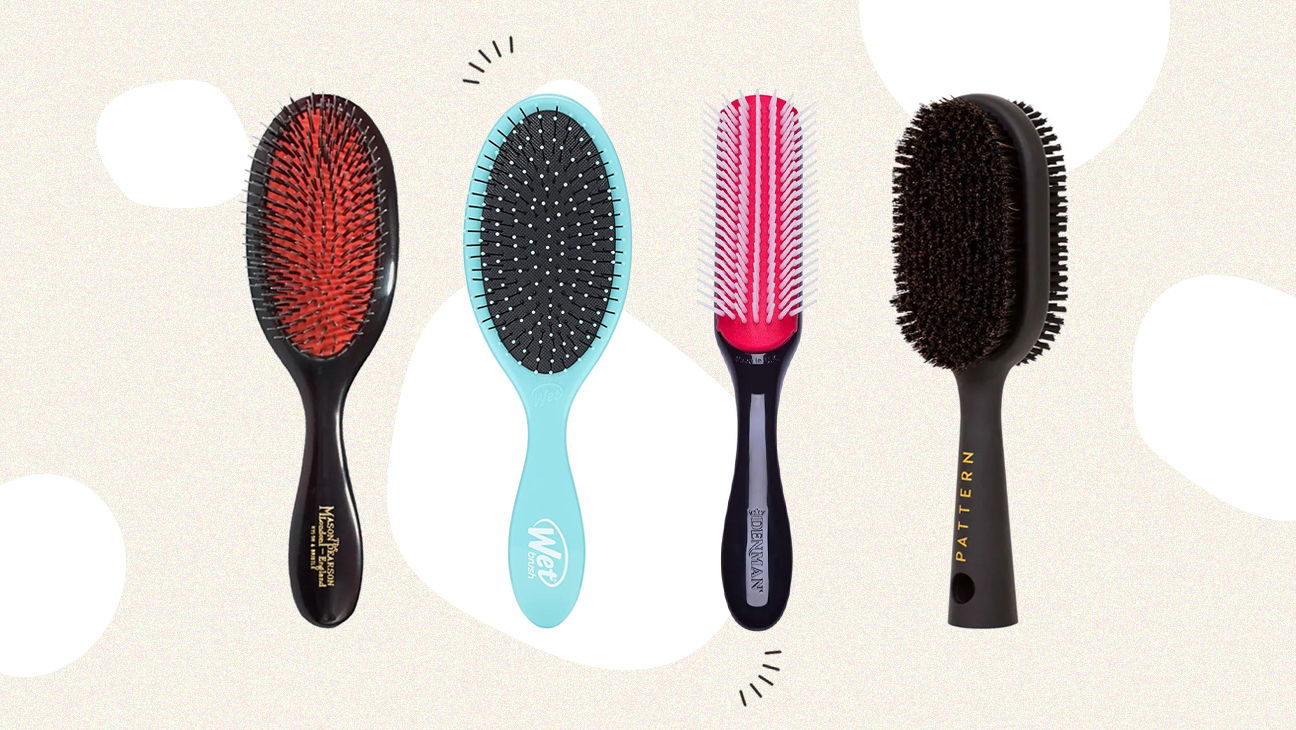 Mason Pearson, Wet Brush, Denman, Pattern Beauty Hair Brushes